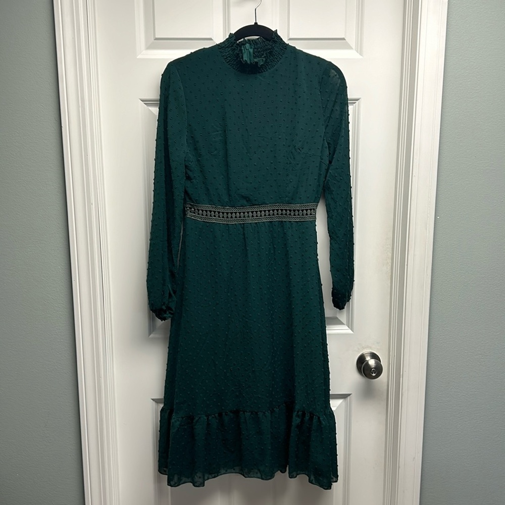 Hunter Green Dress